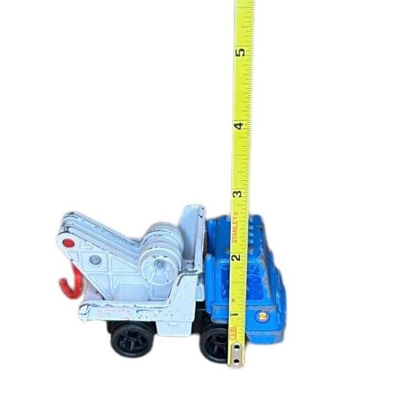 VINTAGE 1979 MATTEL FIRST WHEELS DIE-CAST TOW TRUCK M.I HONG KONG - Picture 5 of 6